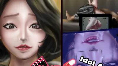 촬영중 약먹이고 아이돌 따먹기